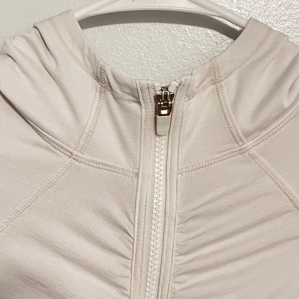 Athleta White Full Zip Active Jacket - image 4
